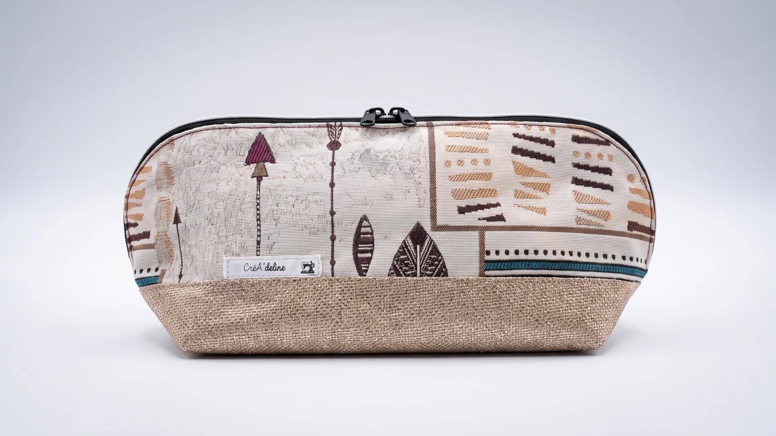 Trousse de toilette demi-lune