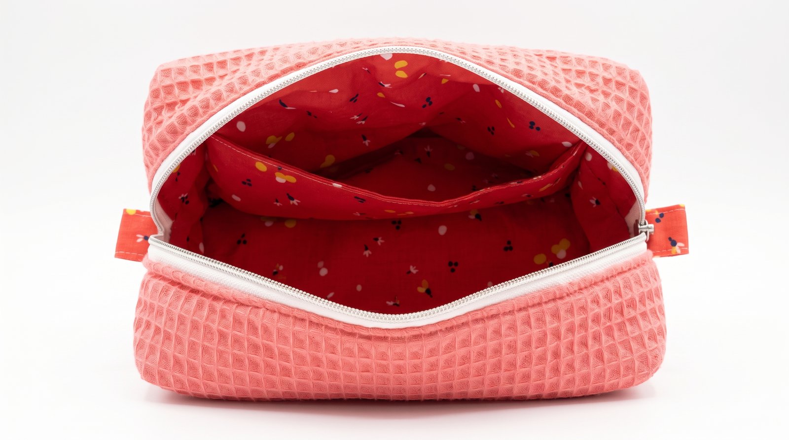 Trousse de toilette corail — vue 3